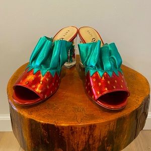 Katy Perry strawberry candy heel
